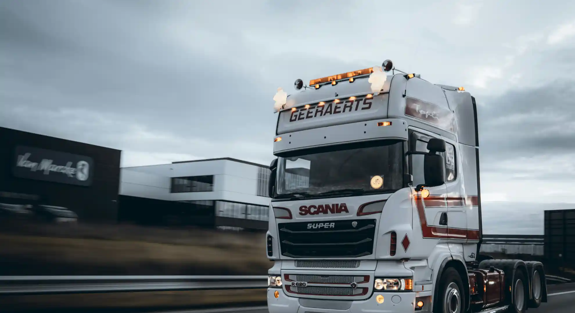 Cargo logistics trailer placeholder